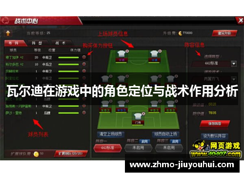 瓦尔迪在游戏中的角色定位与战术作用分析 瓦尔迪在游戏中的角色定位与战术作用分析